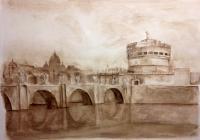 Paesaggi 2016 - Castel Santangelo - Watercolor On Paper